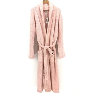 Barefoot Dreams CozyChic Robe Dusty Rose Sz 3